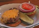 bbq cheese burger