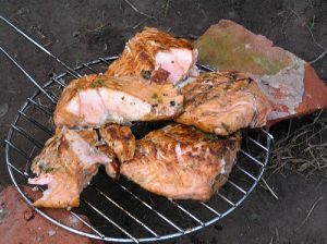 bbq salmon