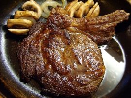 bbq ribeye steak