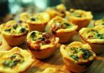 cheese mini quiches