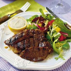 grilling ribeye steaks